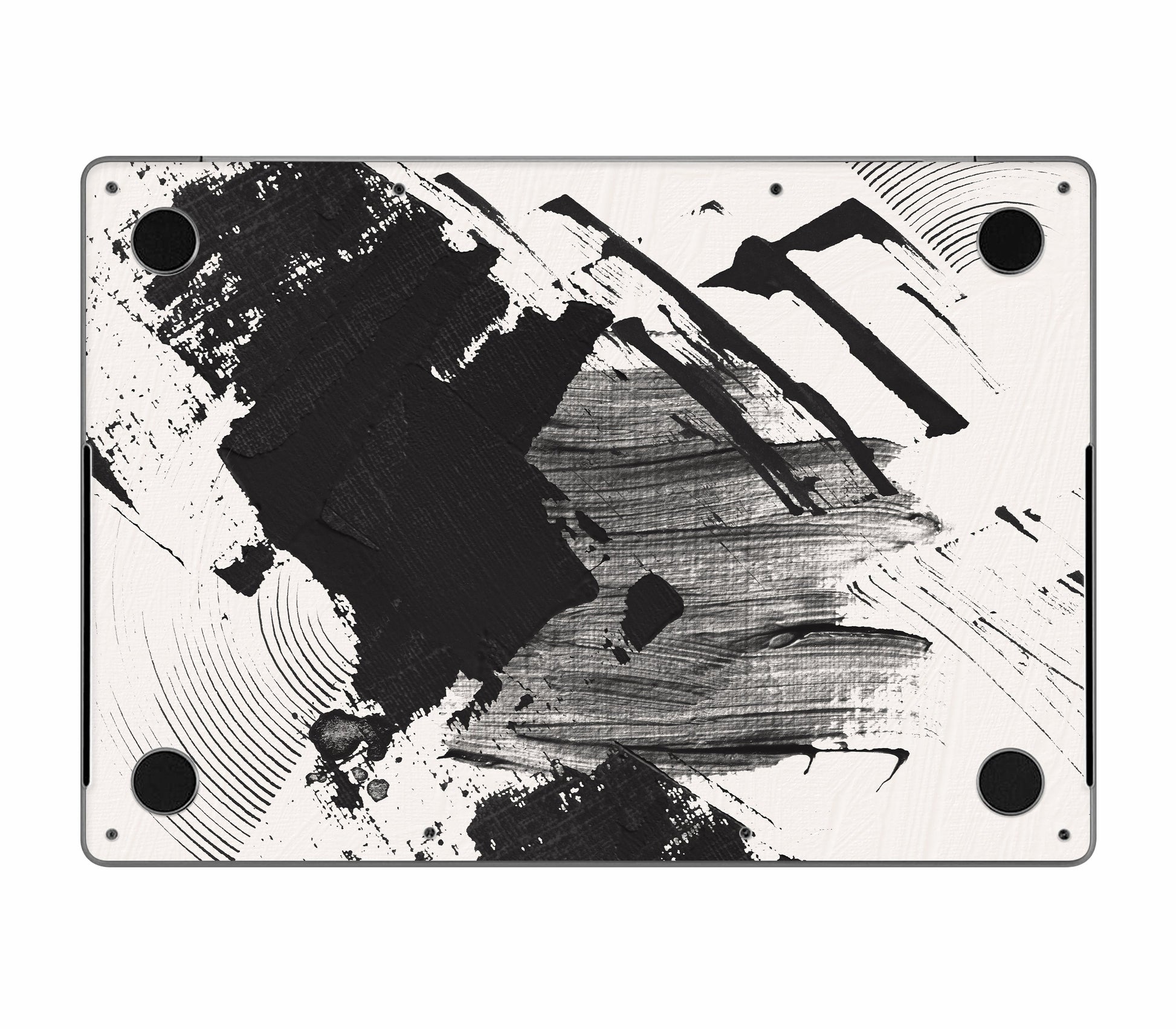 MacBook Pro 16" (2021, M1) skin, Black Noir, bottom skin
