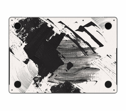MacBook Pro 14" (2021, M1) skin, Black Noir, bottom skin