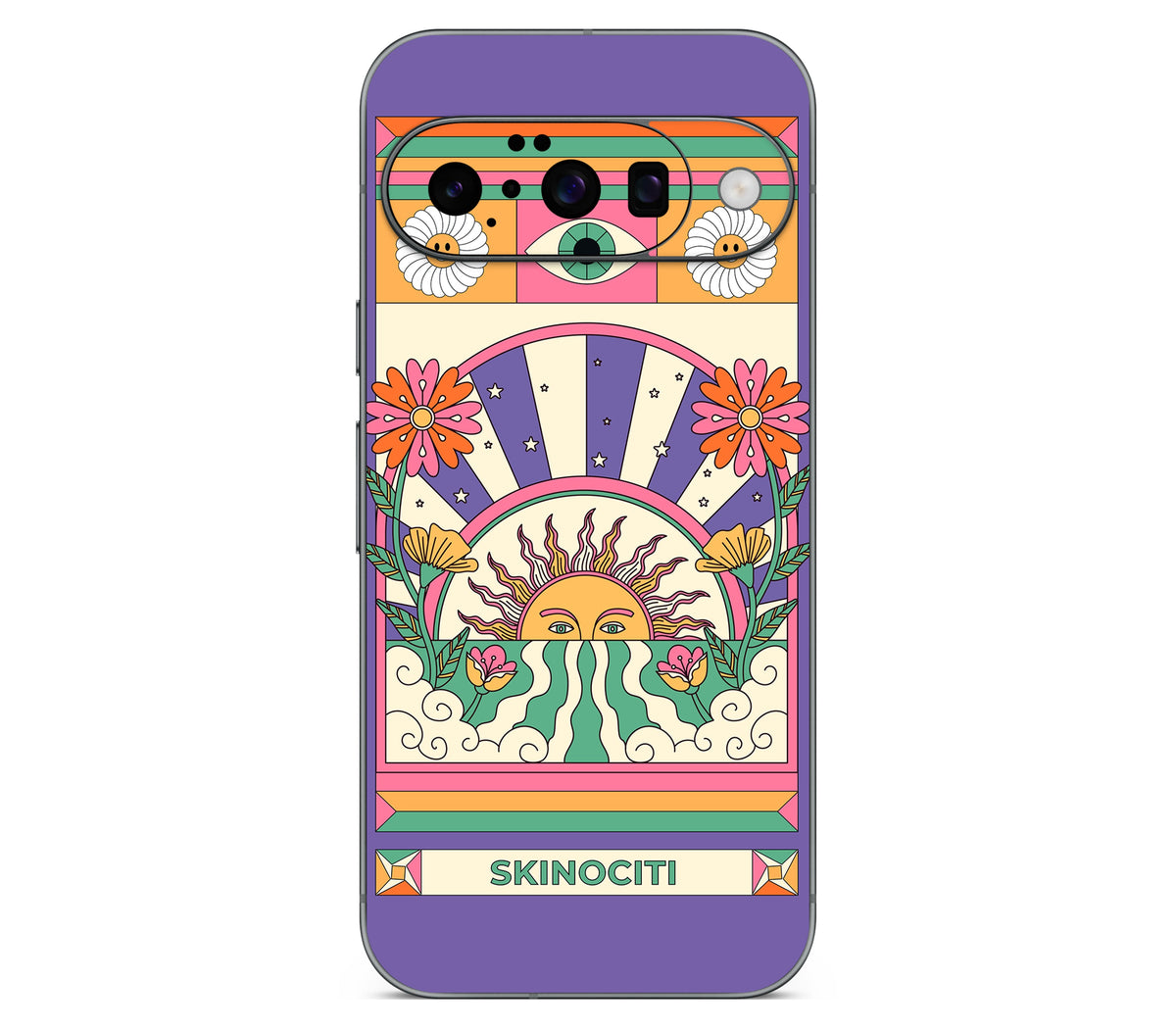 Google Pixel 11 skin, Acidic Glare, back skin