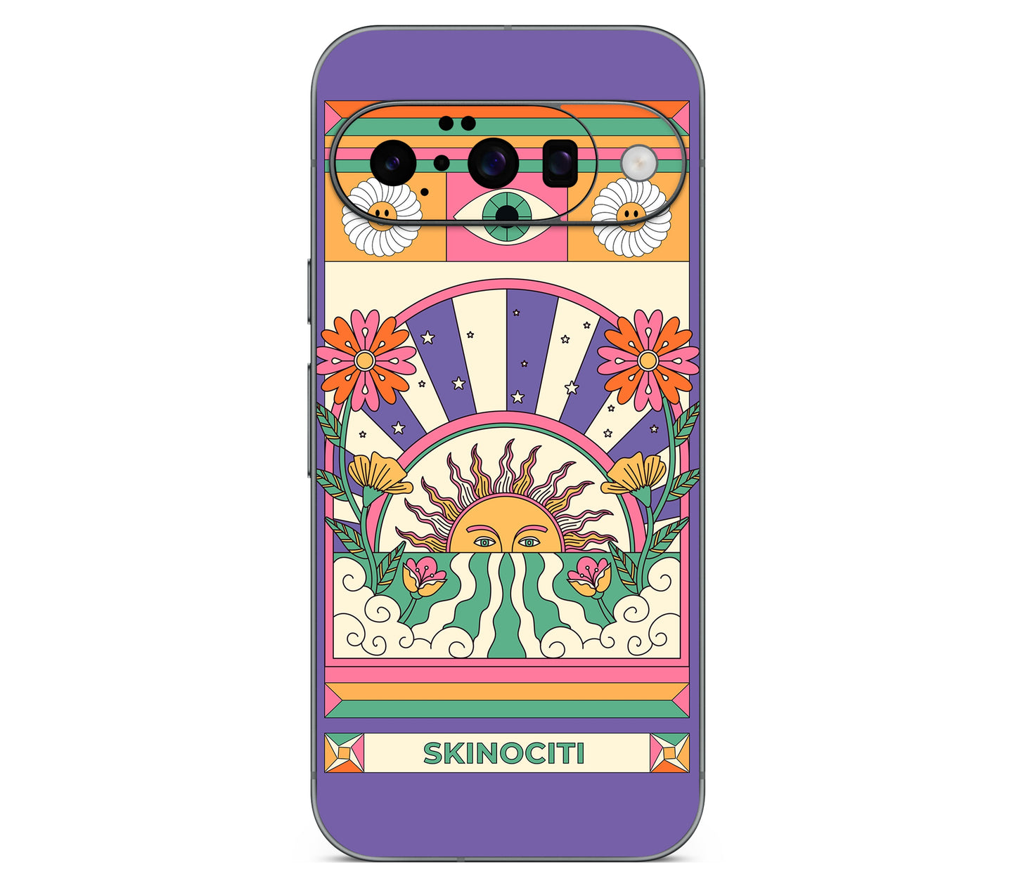 Google Pixel 11 skin, Acidic Glare, back skin