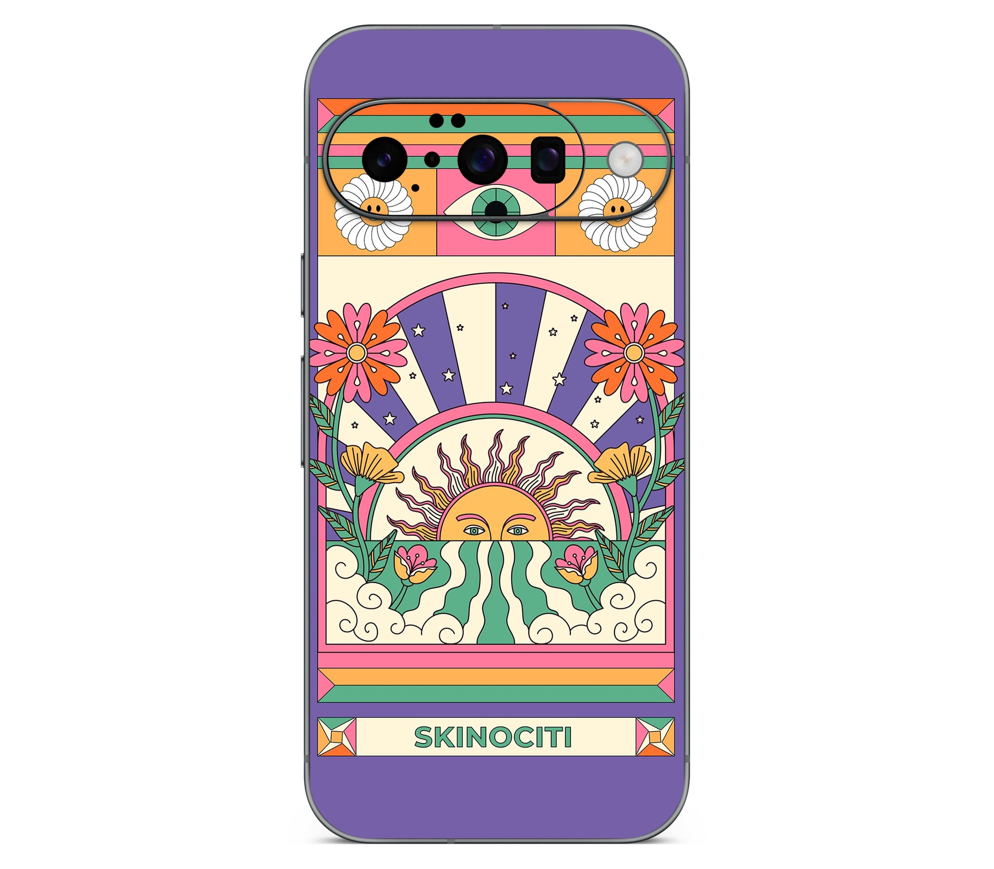 Google Pixel 11 skin, Acidic Glare, back skin