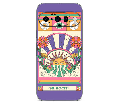 Google Pixel 11 skin, Acidic Glare, back skin