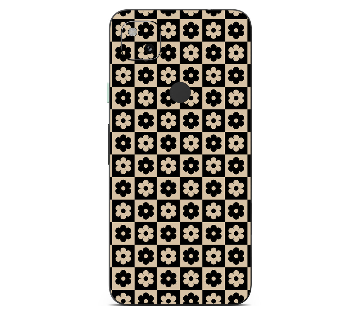 Google Pixel 4A Floral Grid