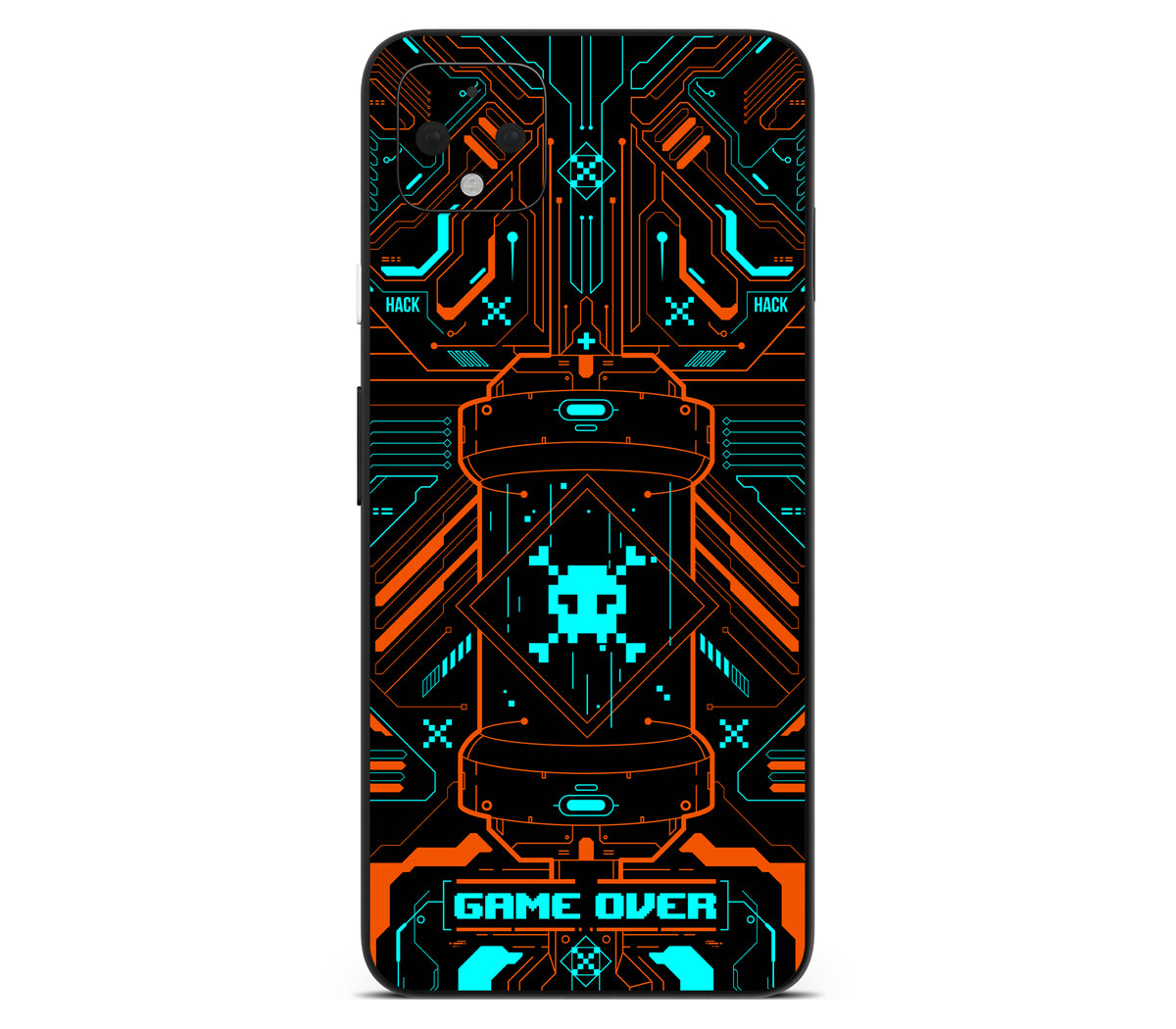 Google Pixel 4 XL skin, Fatal Error, back skin