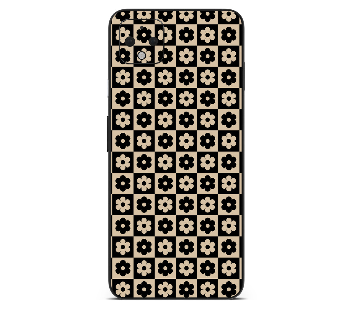 Google Pixel 4 XL skin, Floral Grid, back skin