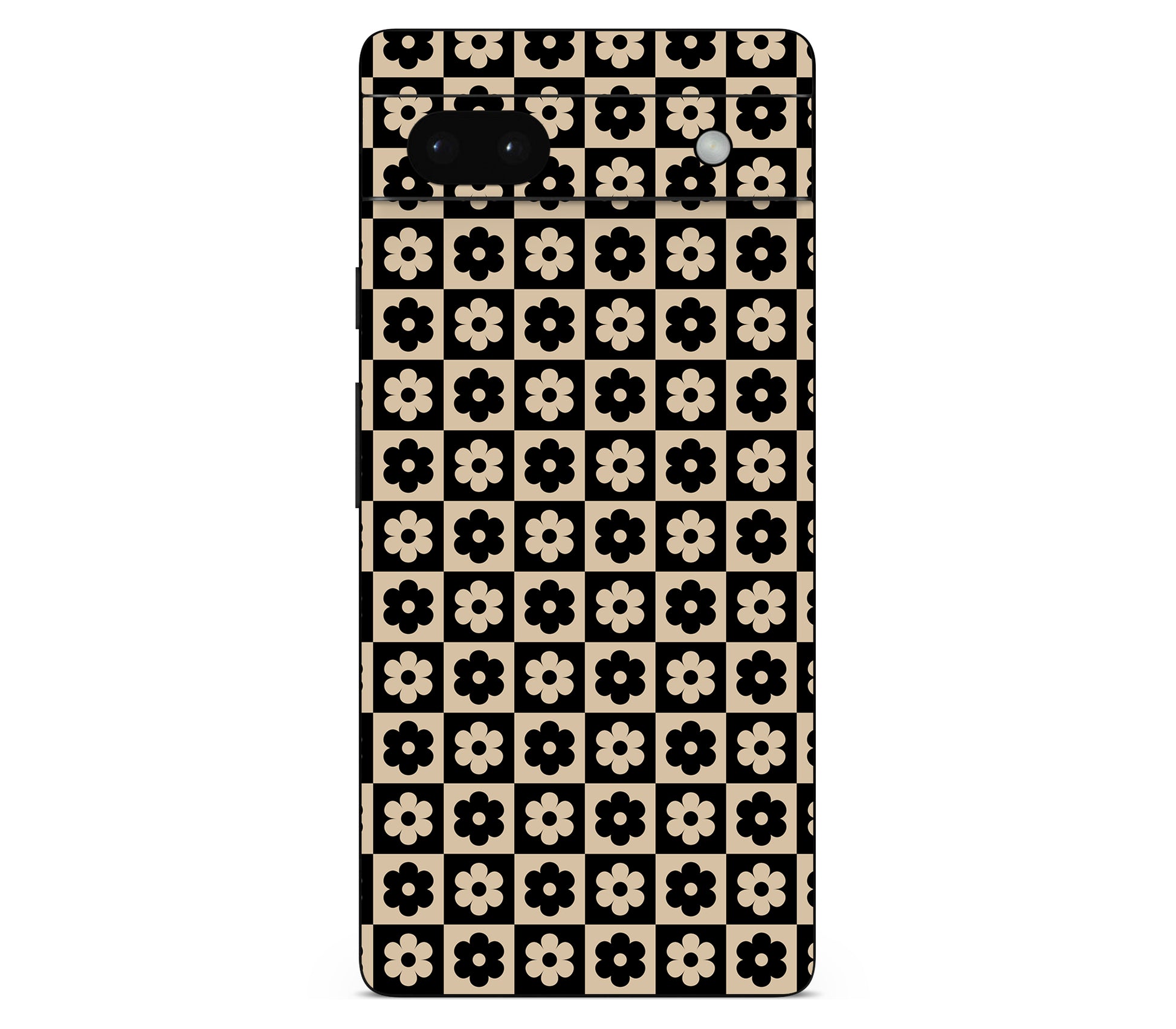 Google Pixel 6A Floral Grid