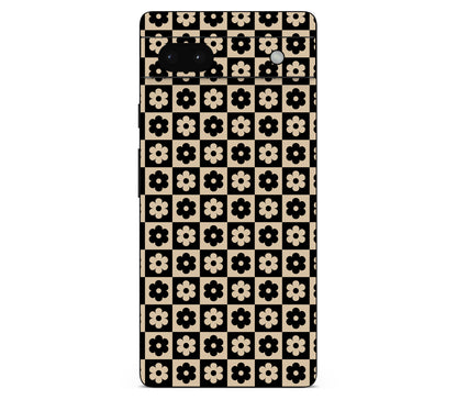 Google Pixel 6A Floral Grid