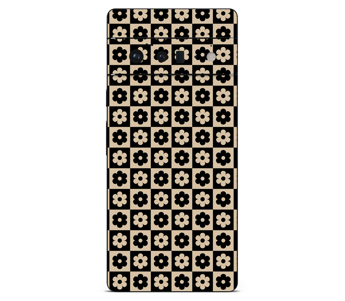 Google Pixel 6 Pro skin, Floral Grid, back skin