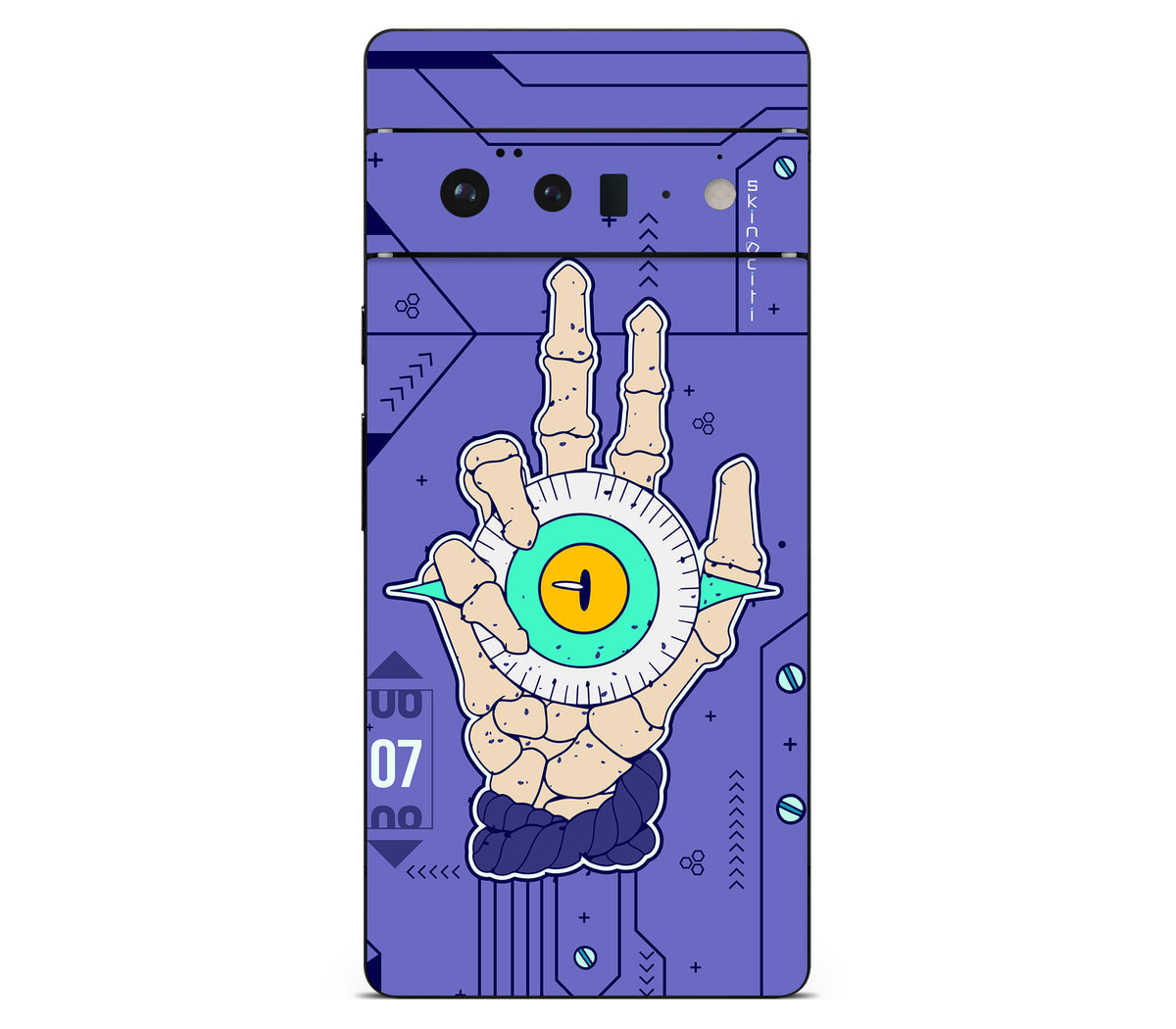 Google Pixel 6 Pro skin, Hypnotic, back skin