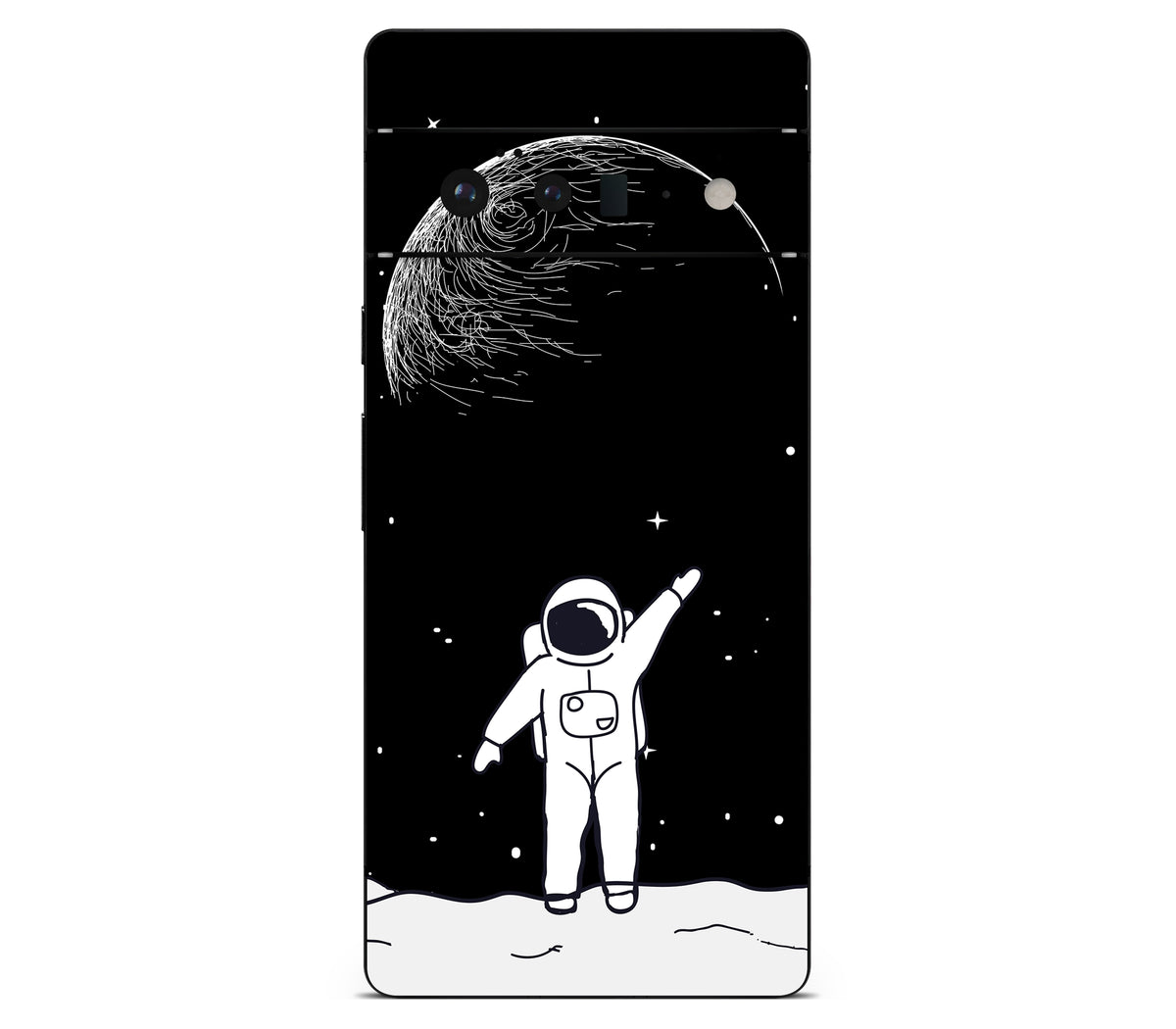Google Pixel 6 Pro skin, Moonwave, back skin