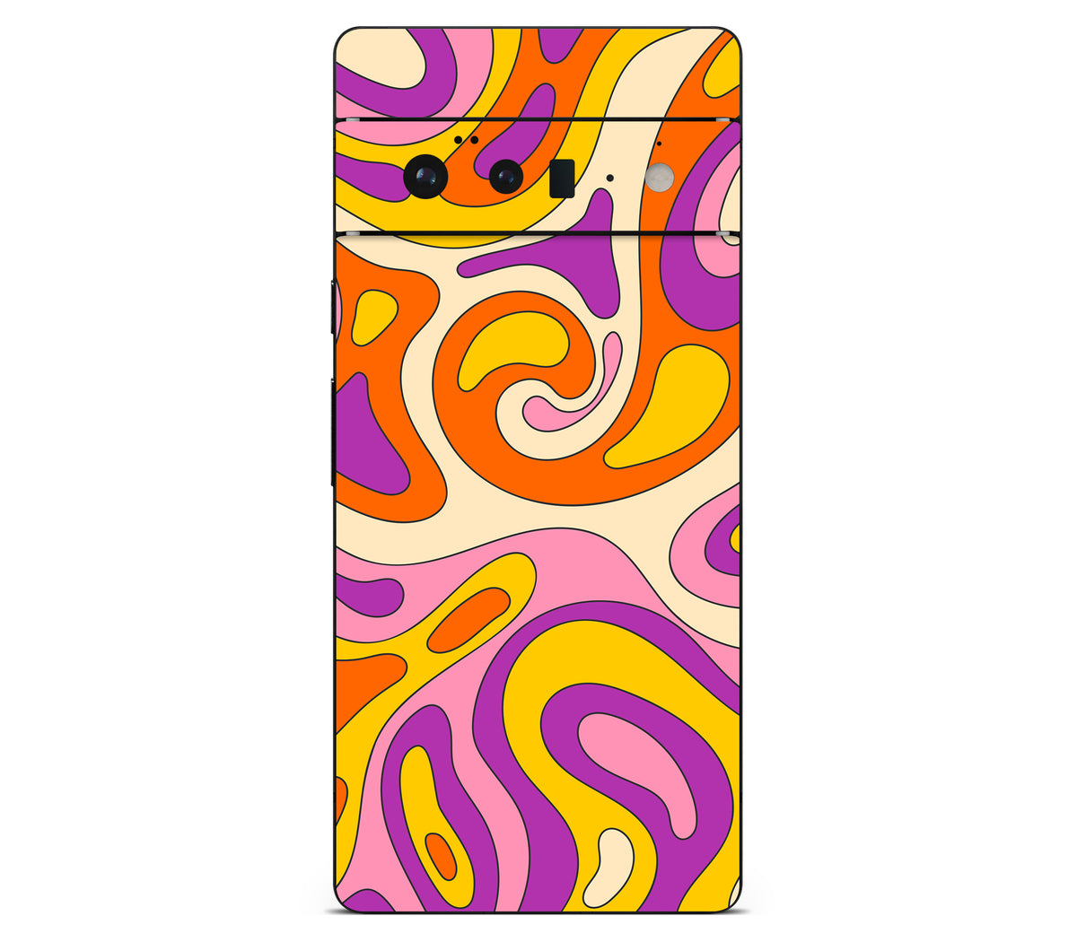 Google Pixel 6 Pro skin, Psycho Vortex, back skin