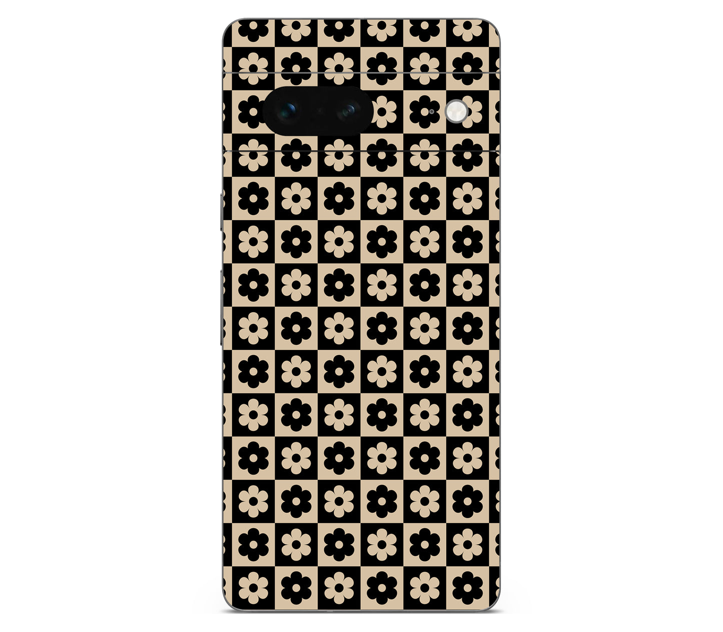 Google Pixel 7A Floral Grid