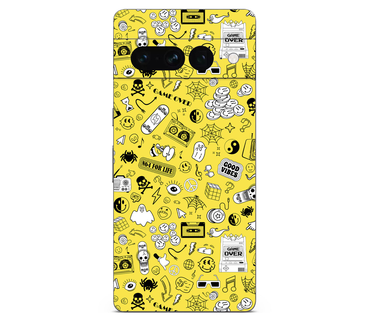 Google Pixel 7 Pro skin, 90’s Nostalgia, back skin