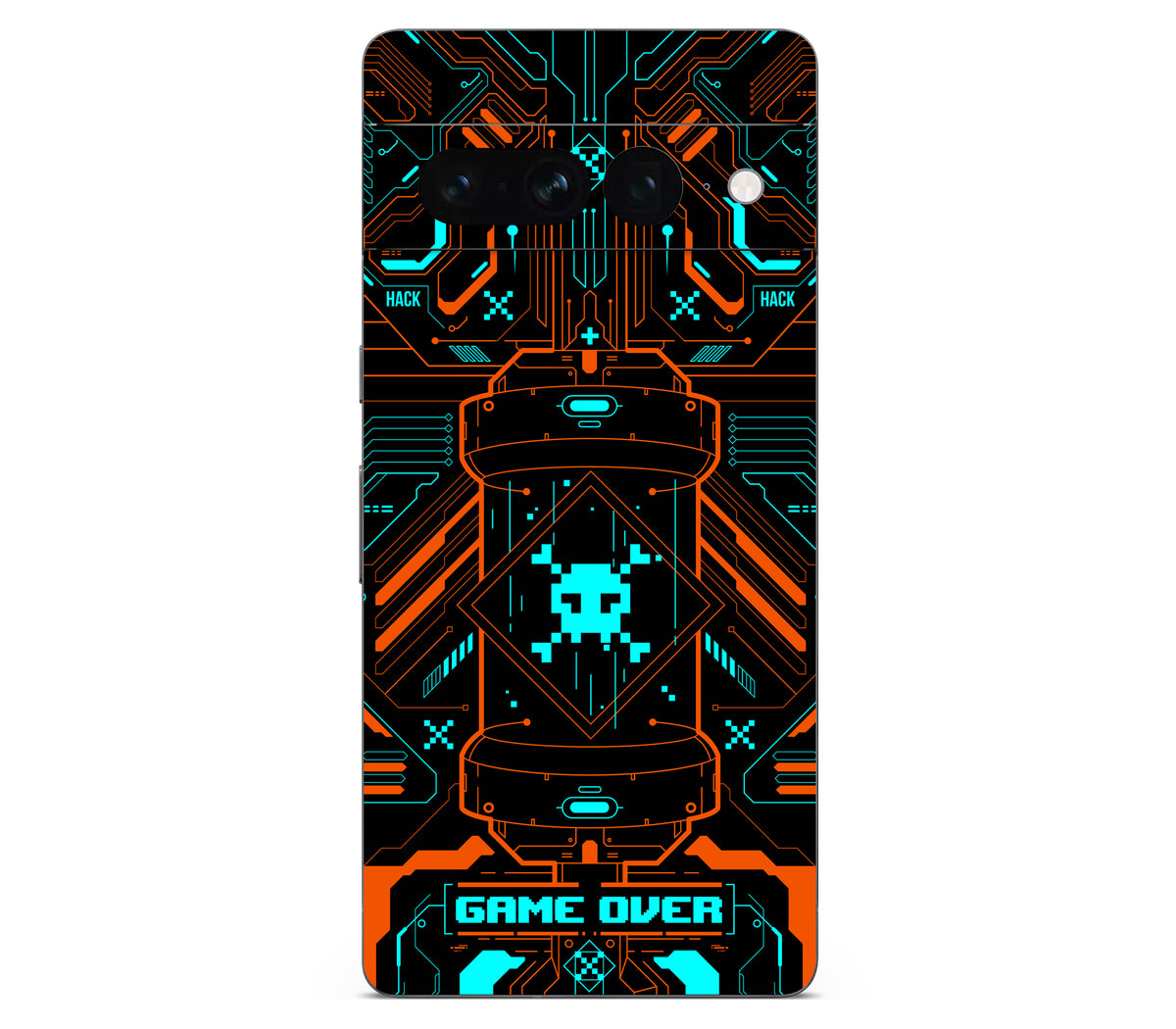 Google Pixel 7 Pro skin, Fatal Error, back skin