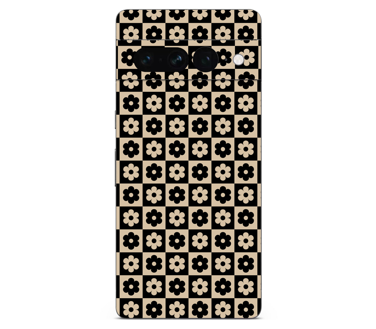 Google Pixel 7 Pro skin, Floral Grid, back skin
