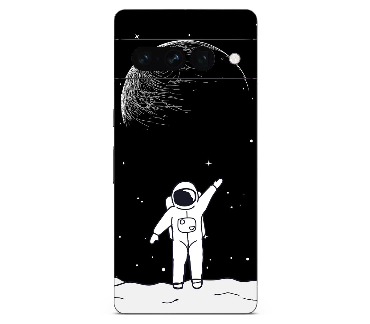 Google Pixel 7 Pro skin, Moonwave, back skin