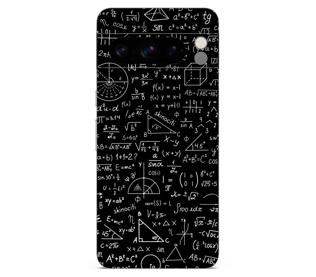 Google Pixel 8 Pro skin, Math Madness, back skin