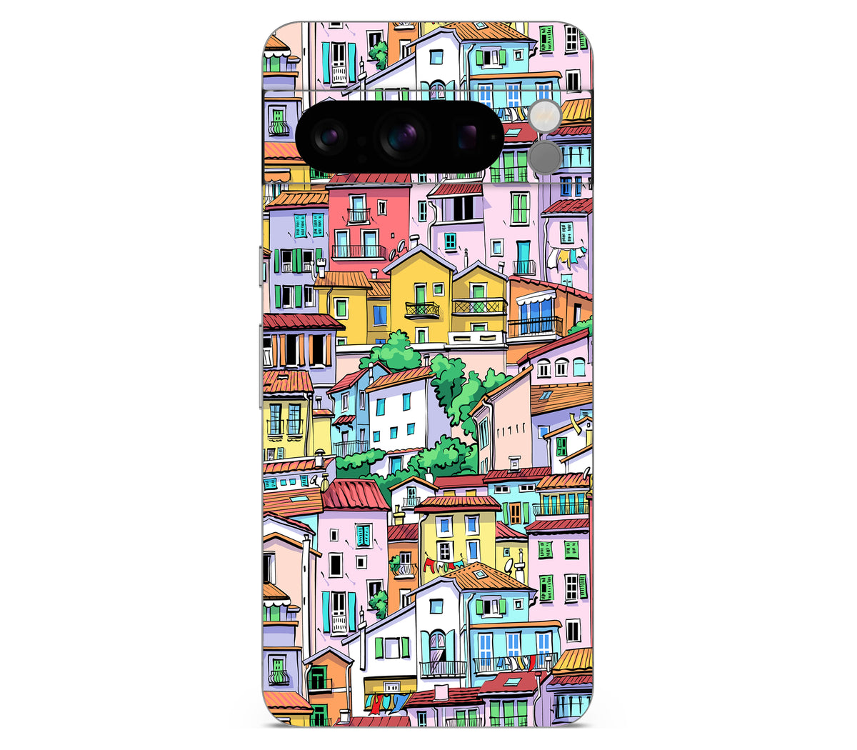 Google Pixel 8 Pro skin, Menton Mosaic, back skin