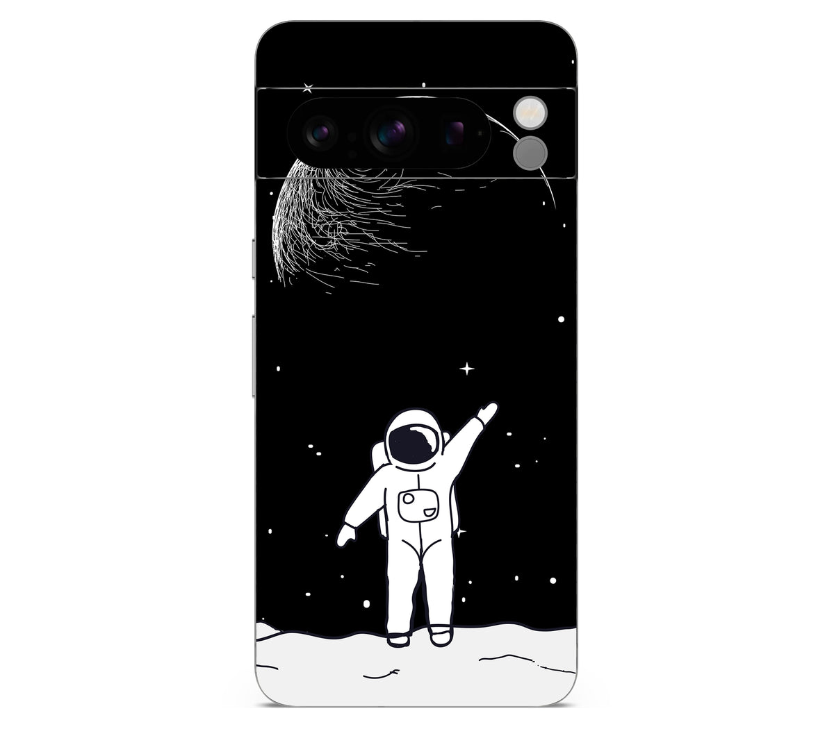Google Pixel 8 Pro skin, Moonwave, back skin