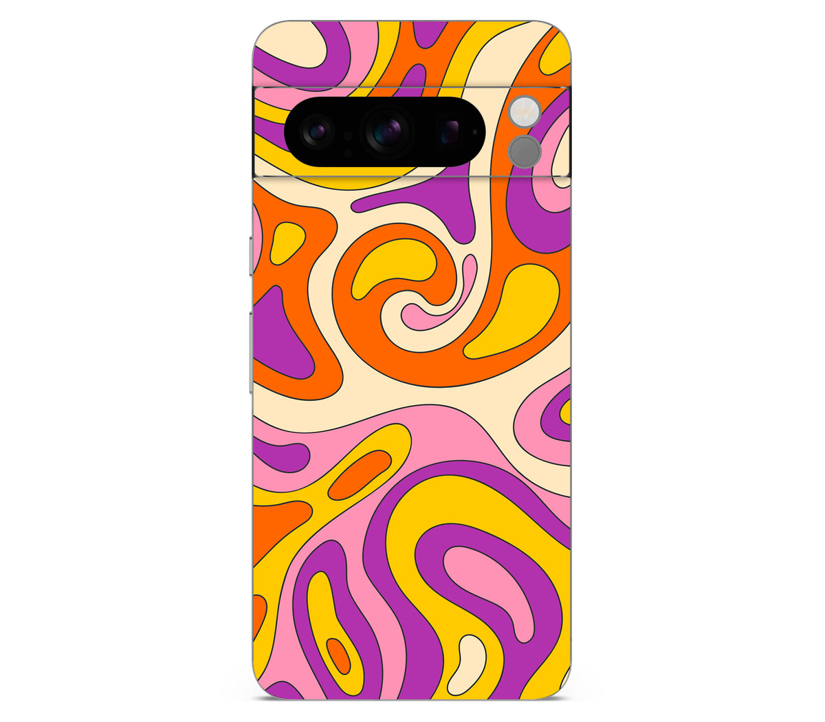 Google Pixel 8 Pro skin, Psycho Vortex, back skin