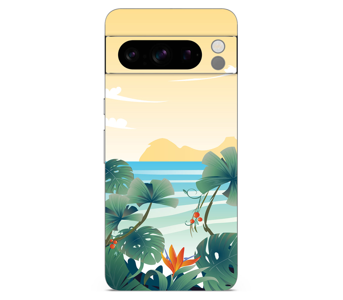 Google Pixel 8 Pro skin, Sizzle Bay, back skin