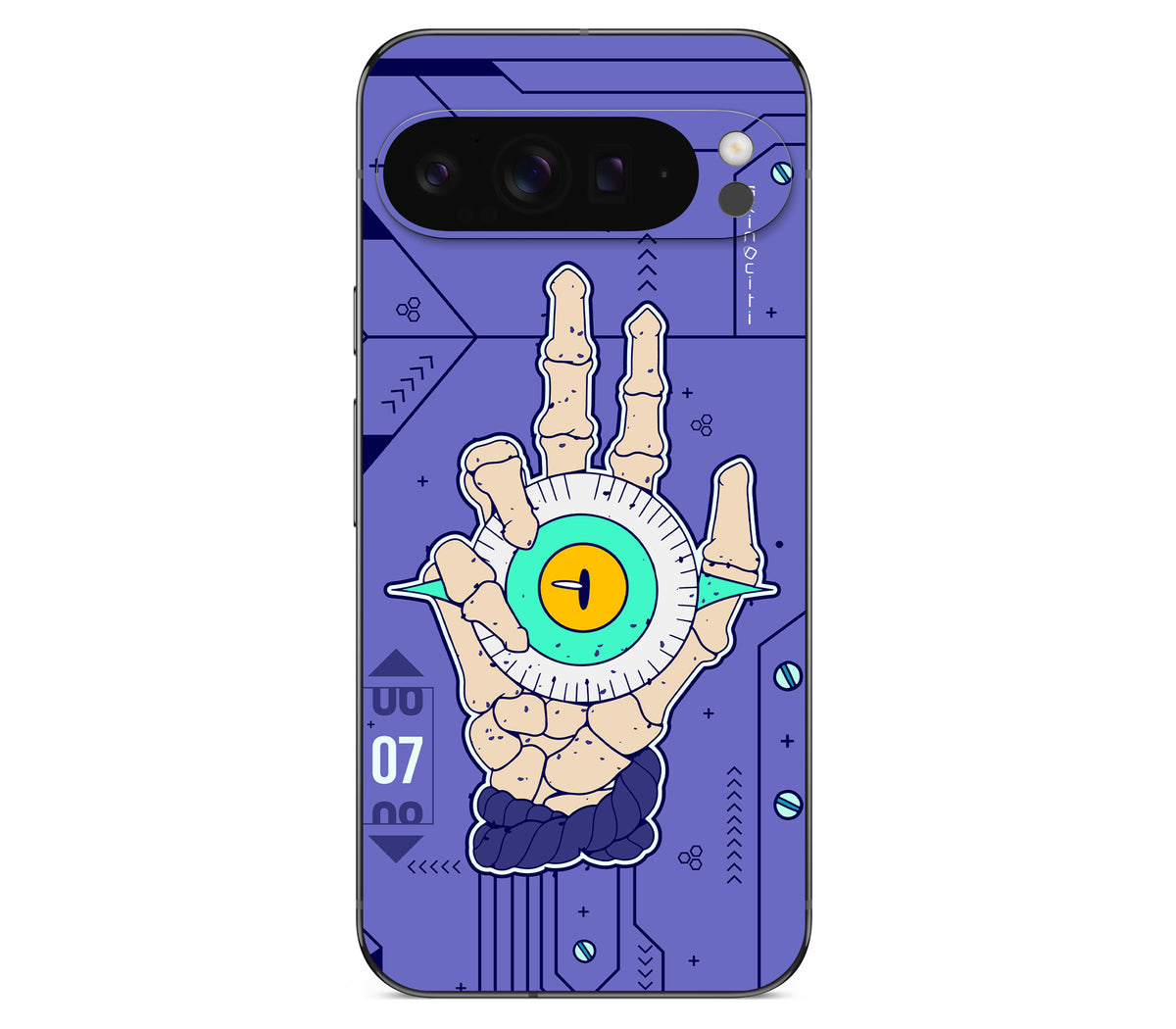 Google Pixel 9 Pro XL skin, Hypnotic, back skin