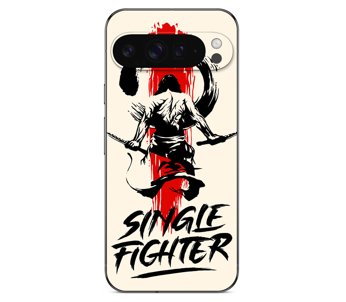 Google Pixel 9 Pro XL skin, Samurai, back skin