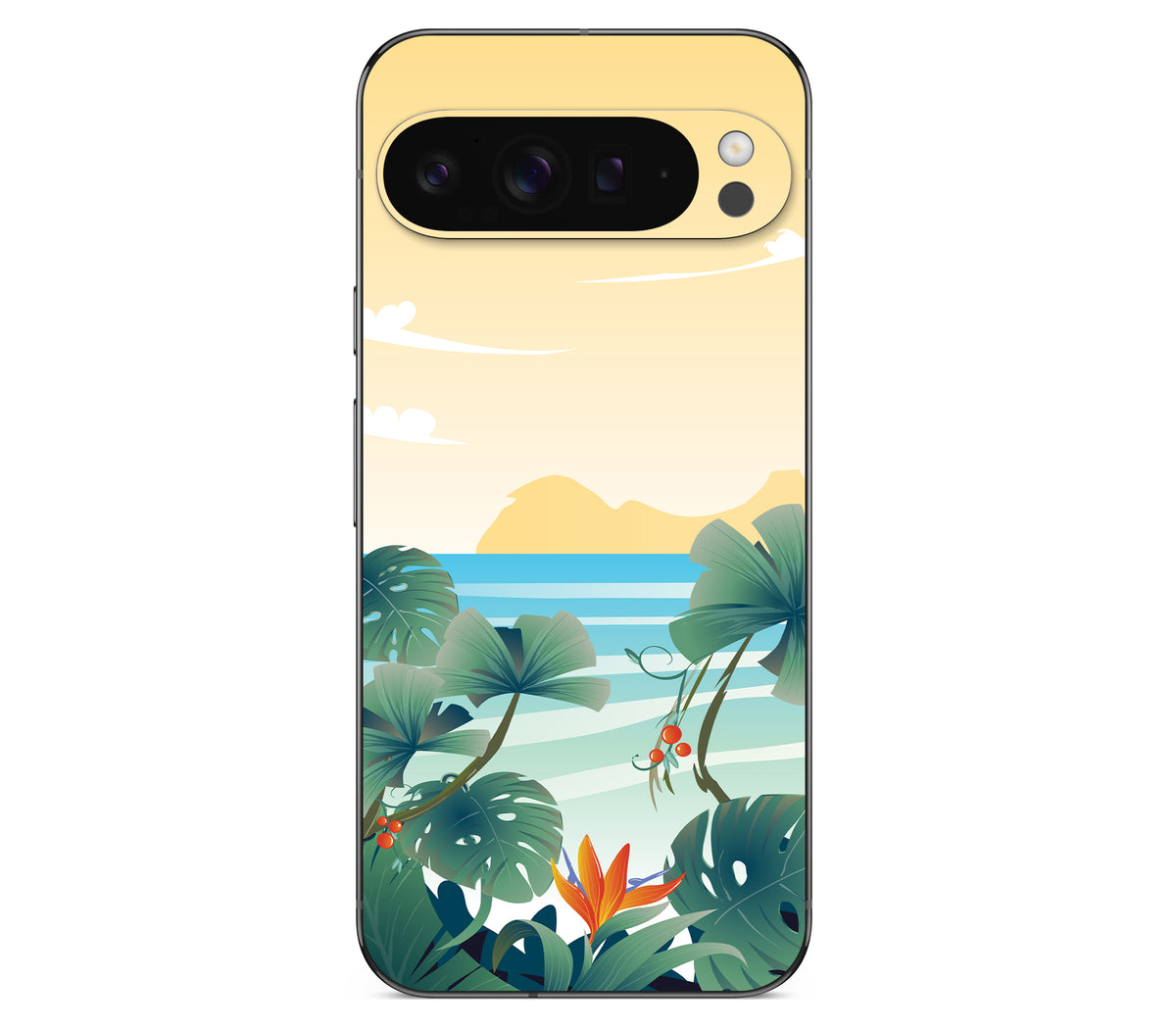 Google Pixel 9 Pro XL skin, Sizzle Bay, back skin