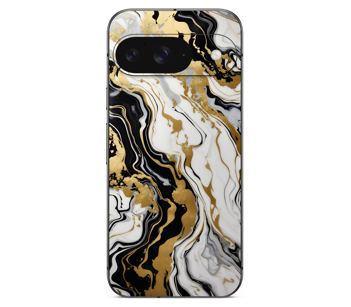 Google Pixel 9 Gold Flare