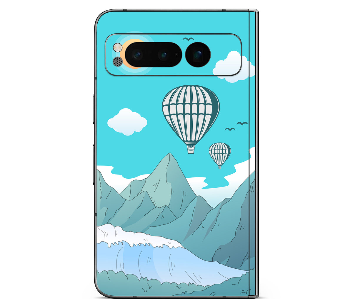 Google Pixel Fold skin, Altitude Error, back skin