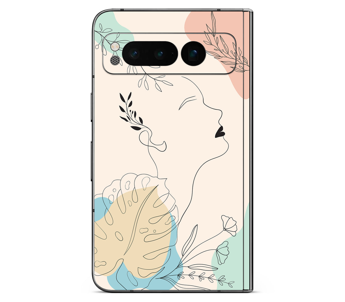 Google Pixel Fold skin, Bliss, back skin