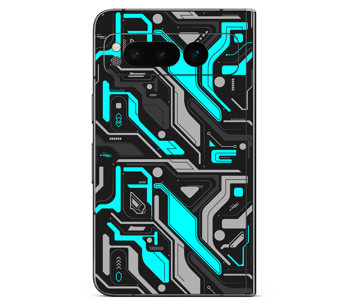 Google Pixel Fold skin, Code Rot (Glitch), back skin