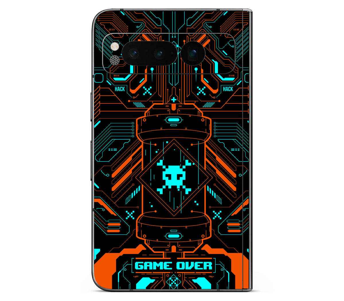 Google Pixel Fold skin, Fatal Error, back skin