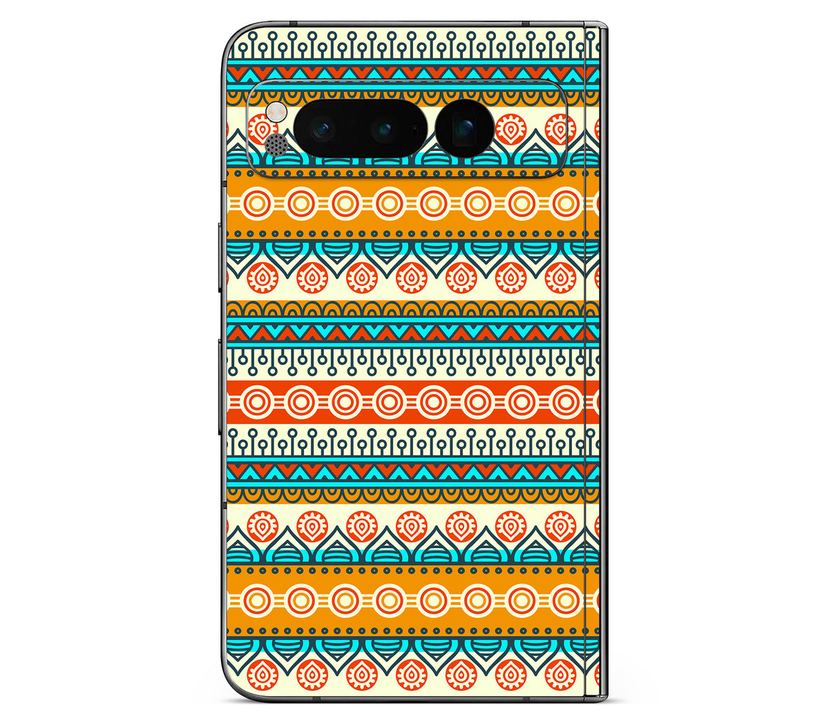 Google Pixel Fold skin, Rangoli, back skin