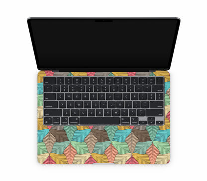 MacBook Air 13" (2025, M4) skin, Blossom, inside skin