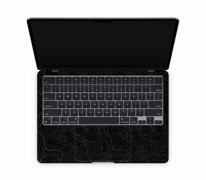 MacBook Air 13" (2025, M4) skin, Lockdown (Blackout), inside skin