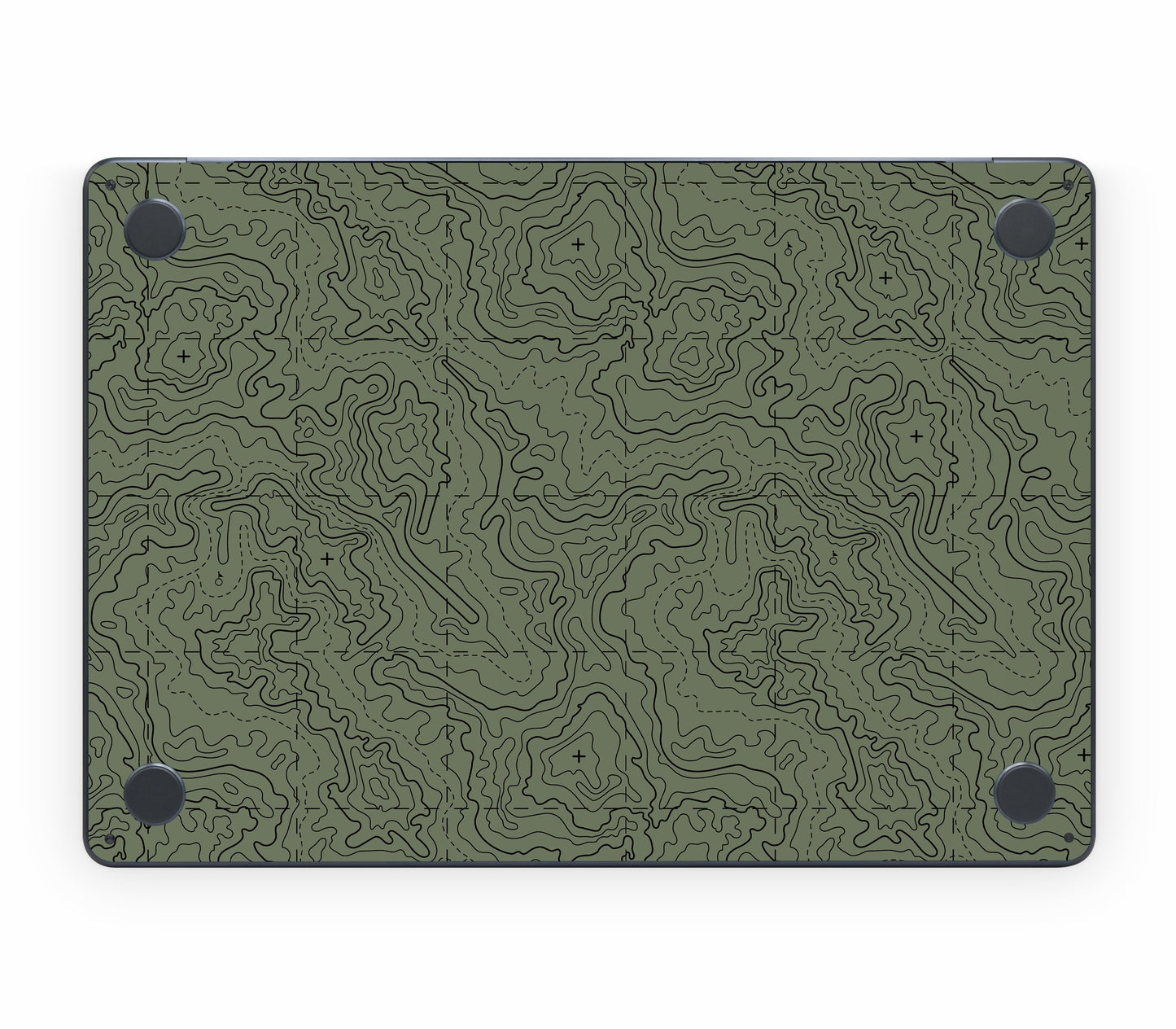 MacBook Air 13" (2024, M3) skin, Lockdown (Deathline), bottom skin