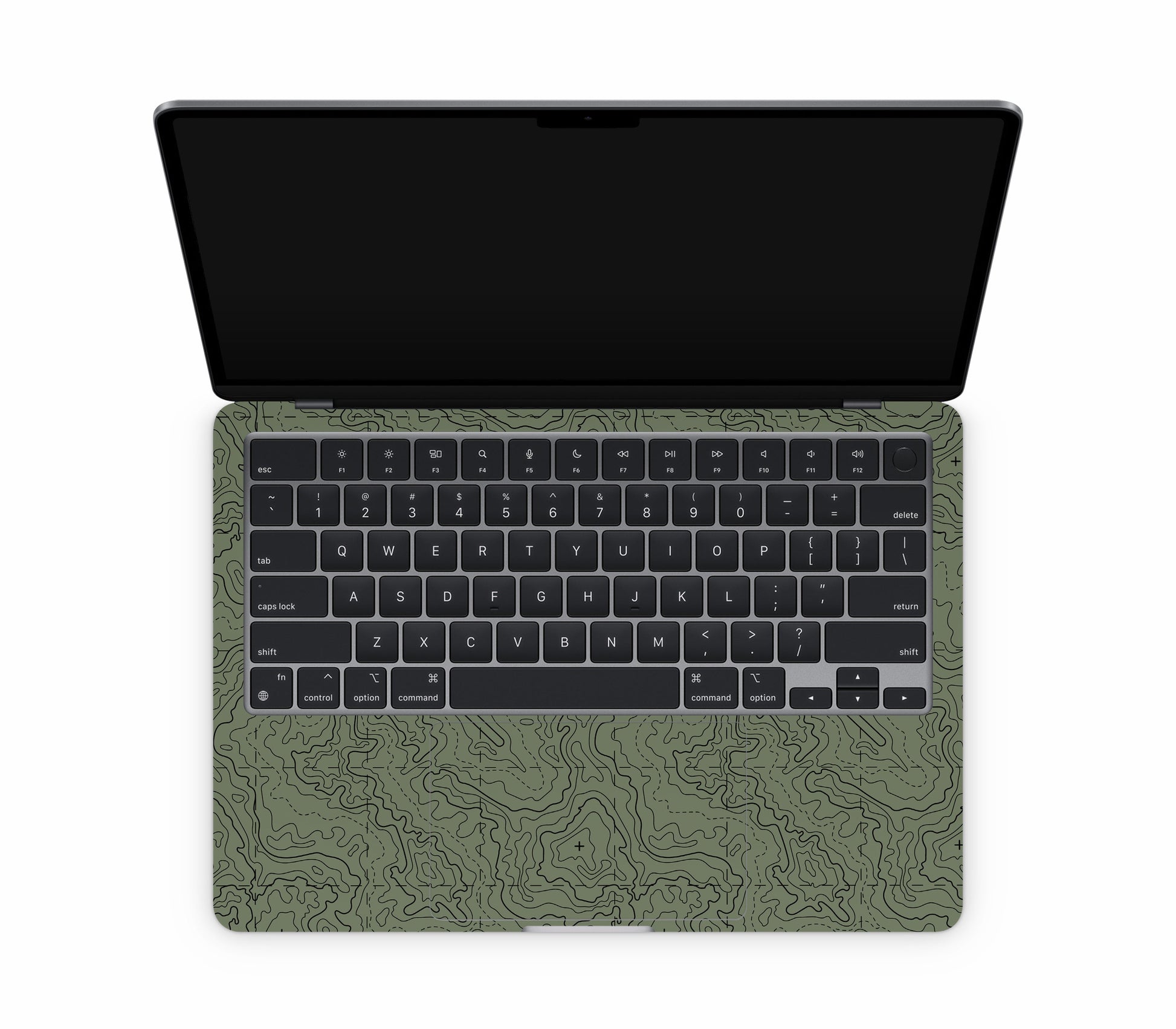 MacBook Air 13" (2025, M4) skin, Lockdown (Deathline), inside skin