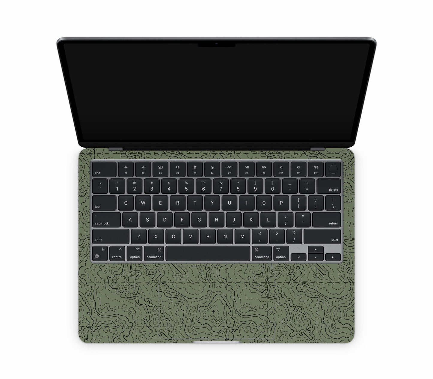 MacBook Air 13" (2025, M4) skin, Lockdown (Deathline), inside skin
