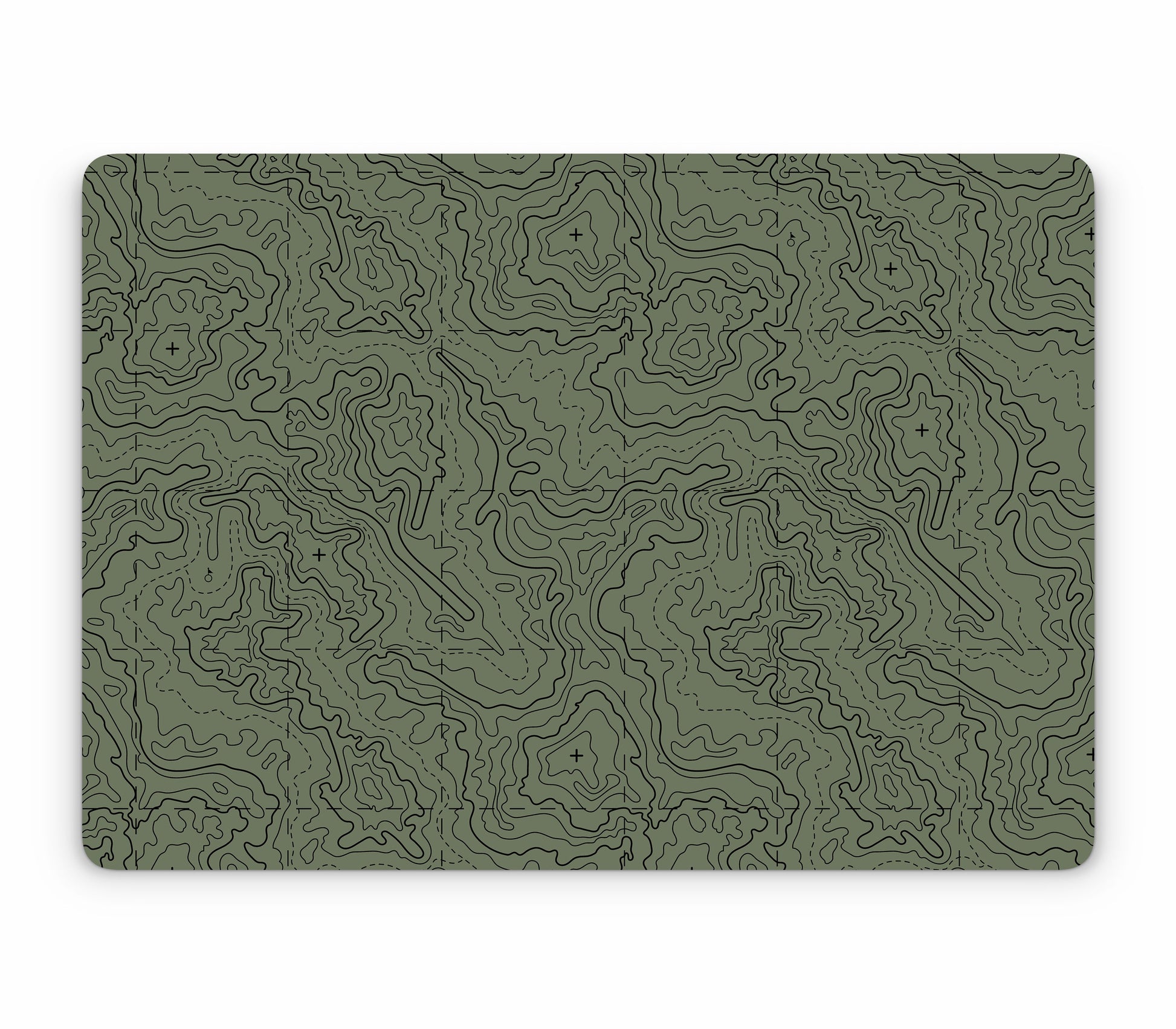 MacBook Air 13" (2025, M4) skin, Lockdown (Deathline), top skin without logo cutout