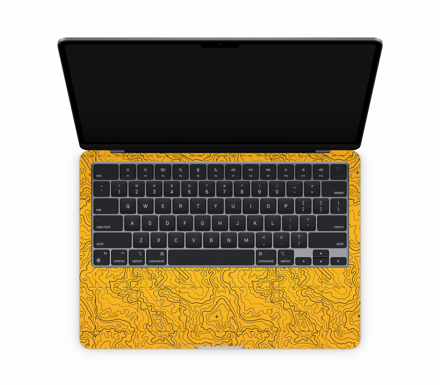 MacBook Air 13" (2025, M4) skin, Lockdown (No Return), inside skin