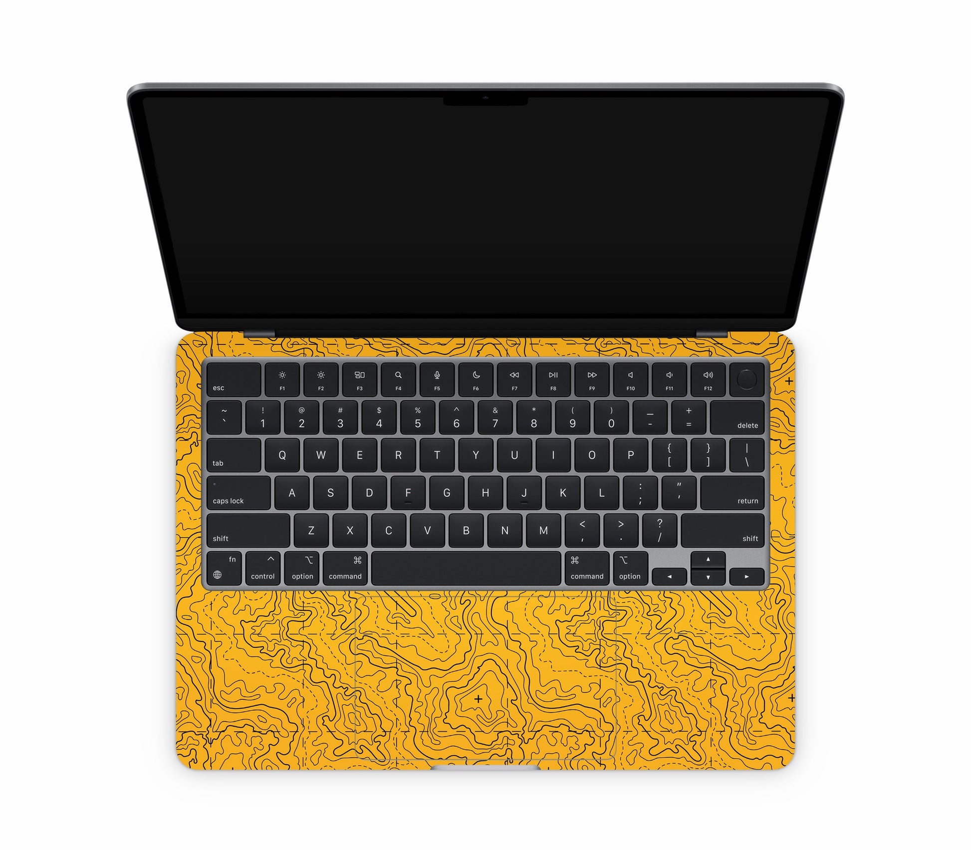 MacBook Air 13" (2025, M4) skin, Lockdown (No Return), inside skin