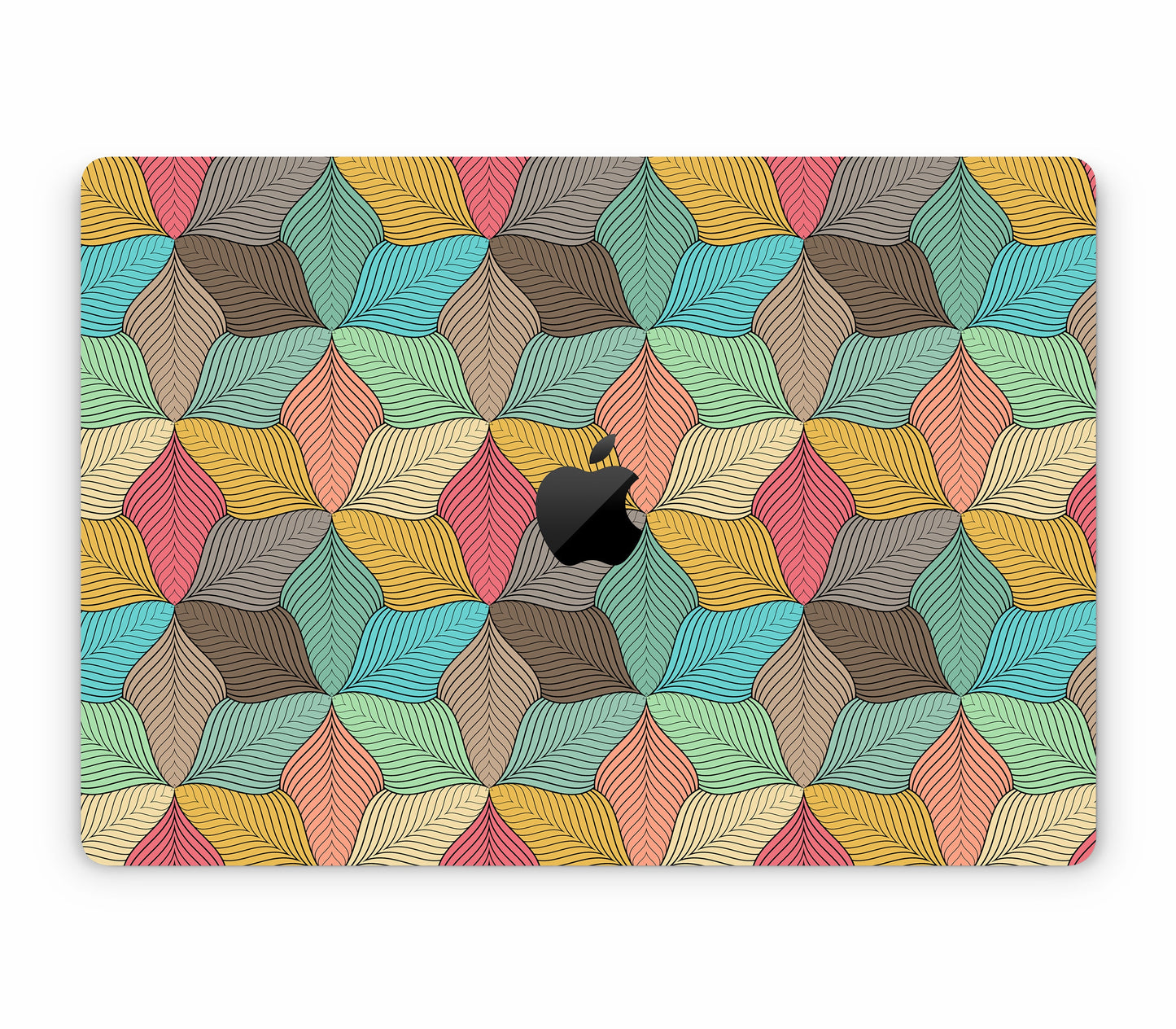MacBook Air 15" (2024, M3) skin, Blossom, top skin with logo cutout