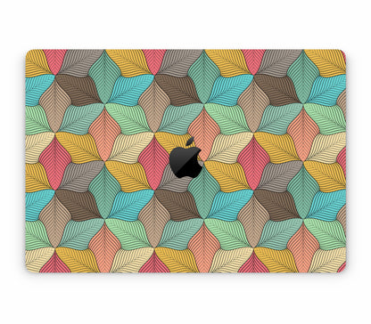 MacBook Air 15" (2025, M4) skin, Blossom, top skin with logo cutout