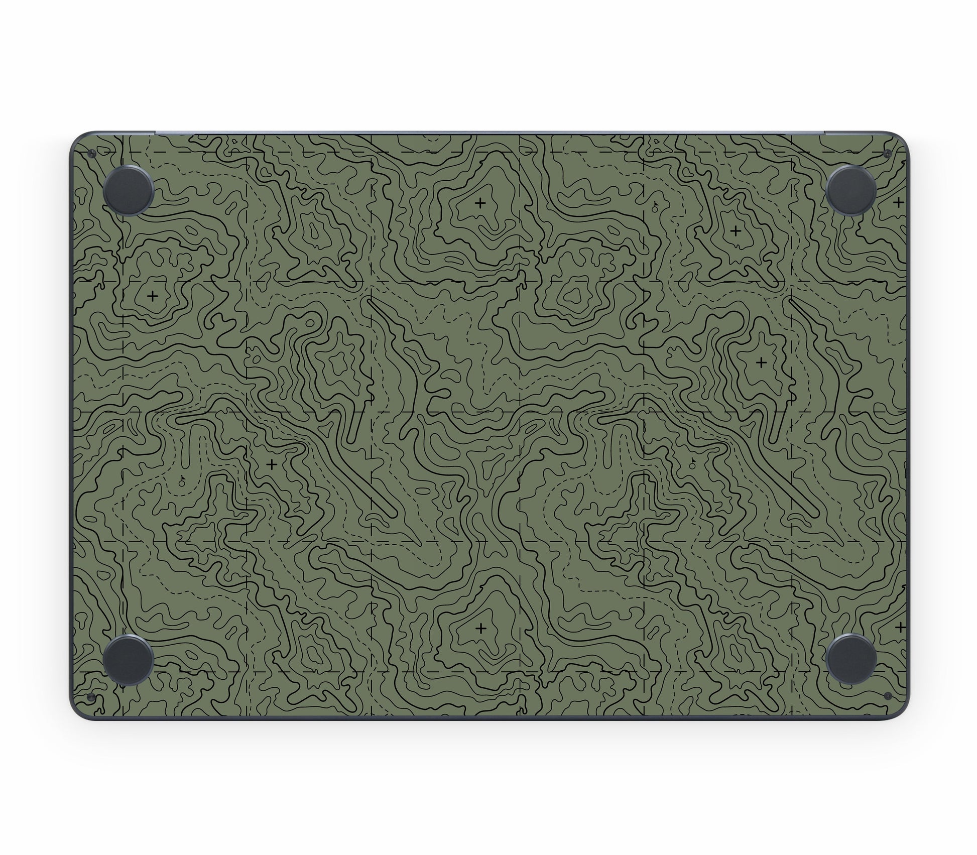 MacBook Air 15" (2024, M3) skin, Lockdown (Deathline), bottom skin