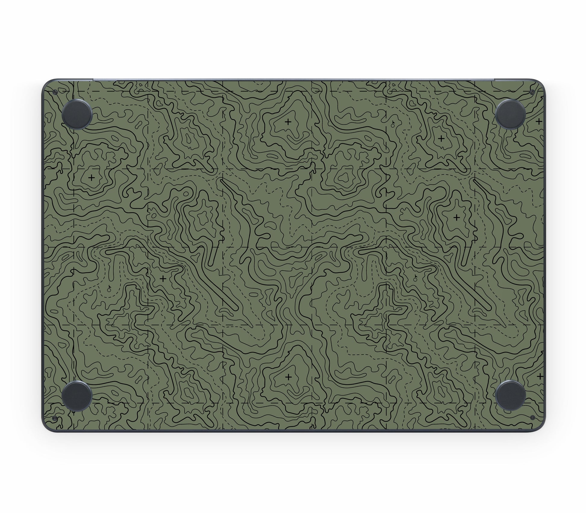 MacBook Air 15" (2025, M4) skin, Lockdown (Deathline), bottom skin