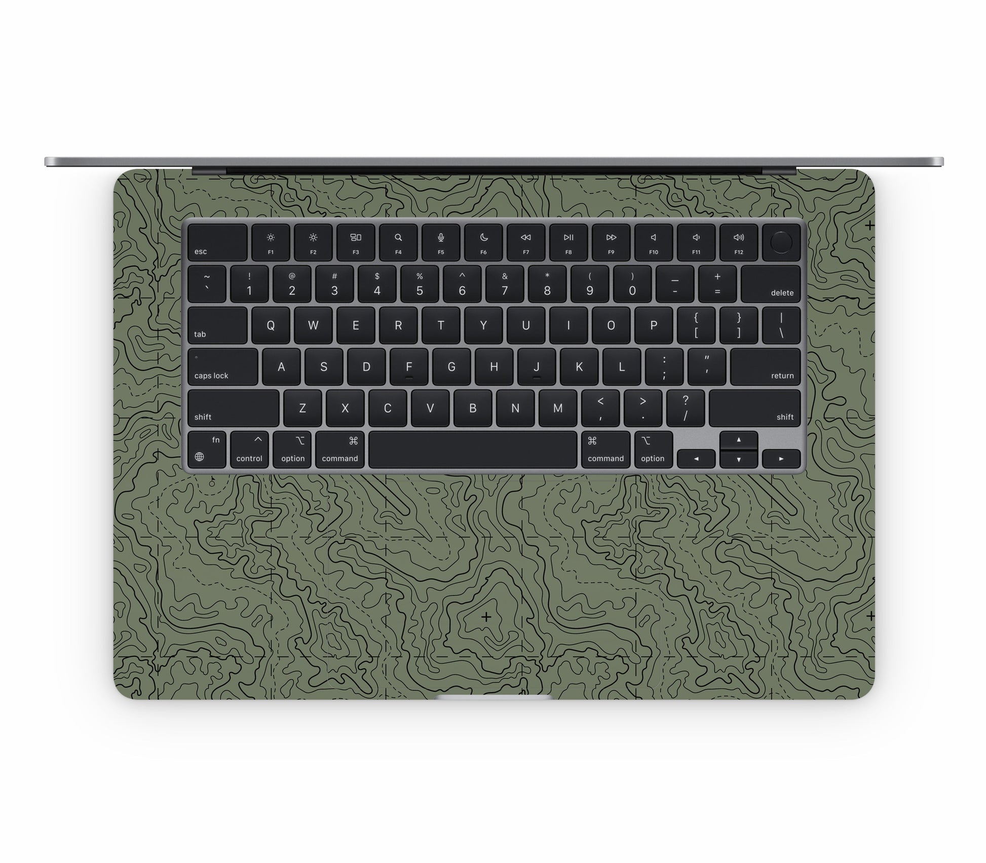 MacBook Air 15" (2025, M4) skin, Lockdown (Deathline), inside skin