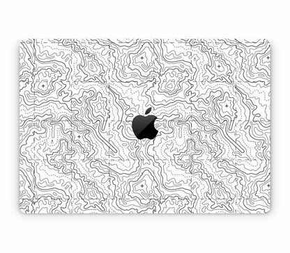 MacBook Air 15" (2025, M4) skin, Lockdown (Endgame), top skin with logo cutout