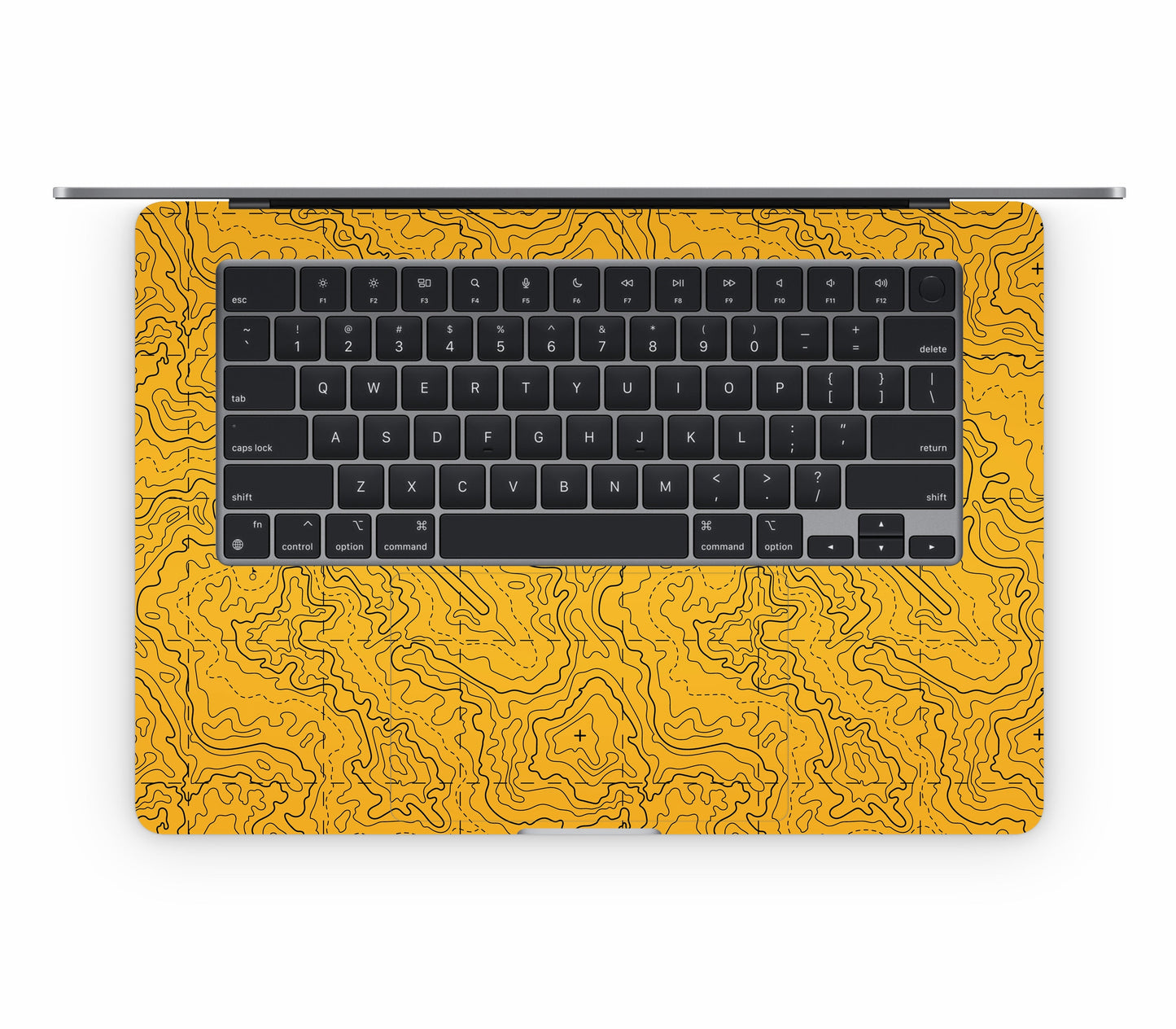 MacBook Air 15" (2025, M4) skin, Lockdown (No Return), inside skin