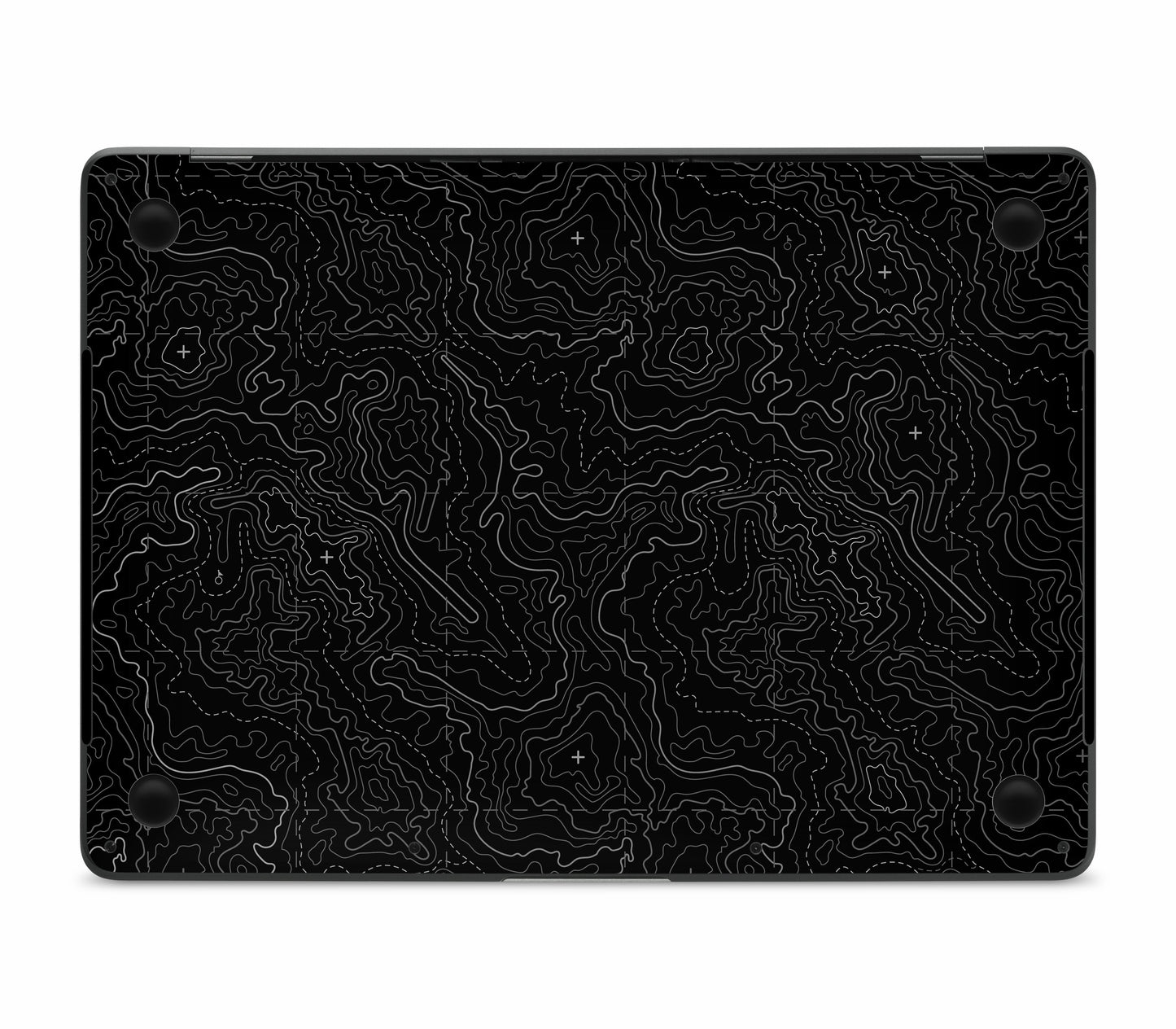 MacBook Pro 13" (2016-2019) Touch Bar skin, Lockdown (Blackout), bottom skin